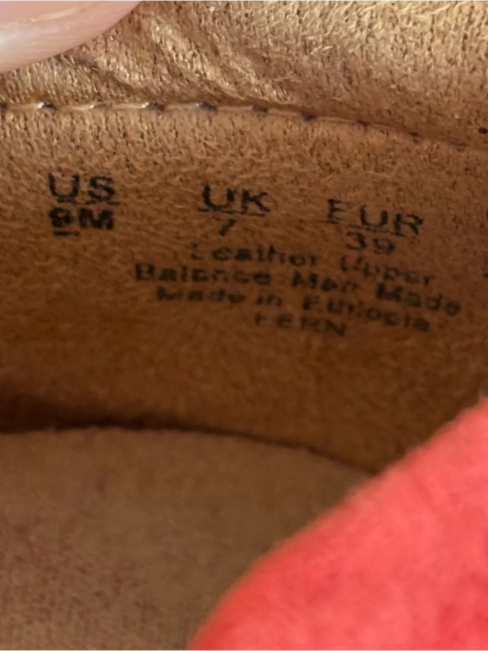 Naturalizer Shoes Womens 9M Fern Suede Slip On Horse Bit Laofer in Red Florence